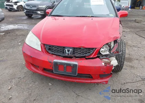 2005 Honda Civic Ex from USA, damaged, VIN 1HGEM22965L011111